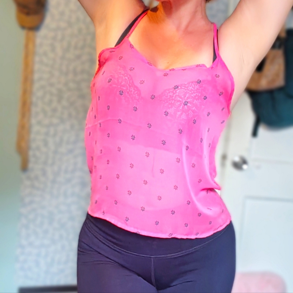 Sheer Pink Top